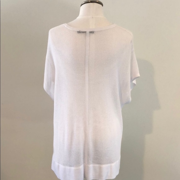 Rag & Bone white pullover, netting fabric - Picture 5 of 8